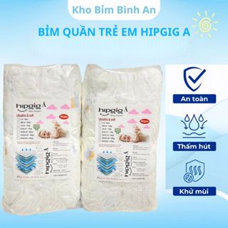   Combo 50 100 miếng  Tã Bỉm Quần HIPGIG hàng nội địa đủ size M L XL XXL XXXL cho bé 