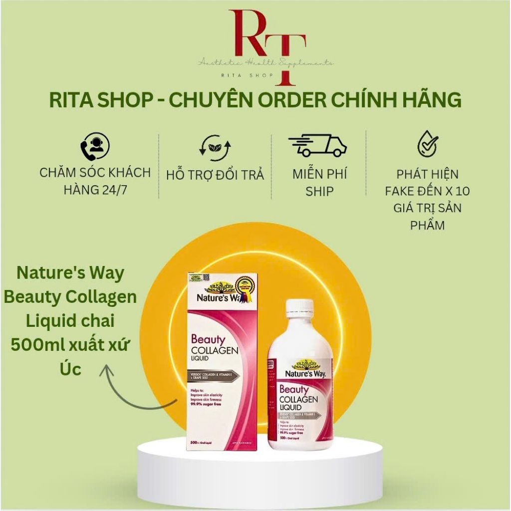 Nature’s Way Beauty Collagen Liquid chai 500ml