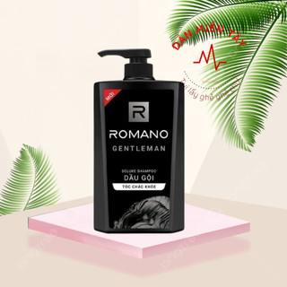 Dầu gội romano gentleman 650g hương mới – sạch, thơm, lịch lãm phái mạnh