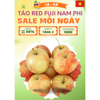 [Hỏa Tốc HCM] Táo Pháp – Vỏ Đỏ Bóng, Giòn Ngọt, Mọng Nước