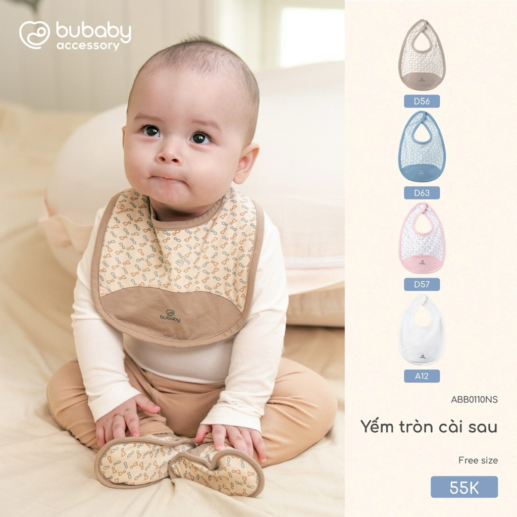 Yếm Bu Baby giữ ấm cổ , yếm dãi  - yếm tròn, vuông , tam giác cho bé trai bé gái