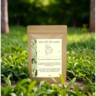 BỘT MẶT NẠ ĐẤT SÉT HỒNG VÀ ĐẤT SÉT XANH HỔ TRỢ GIÚP THU NHỎ LỖ CHÂN LÔNG, KIỀM DẦU, HỔ TRỢ DỊU MỤN ĐẦU ĐEN