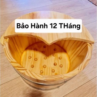  Chậu gỗ ngâm chân⚡TẶNG MUỐI NGÂM CHÂN⚡BẢO HÀNH 12 THÁNG chậu ngâm chân matssage TẶNG KÈM THẢO MỘC NGÂM CHÂN 