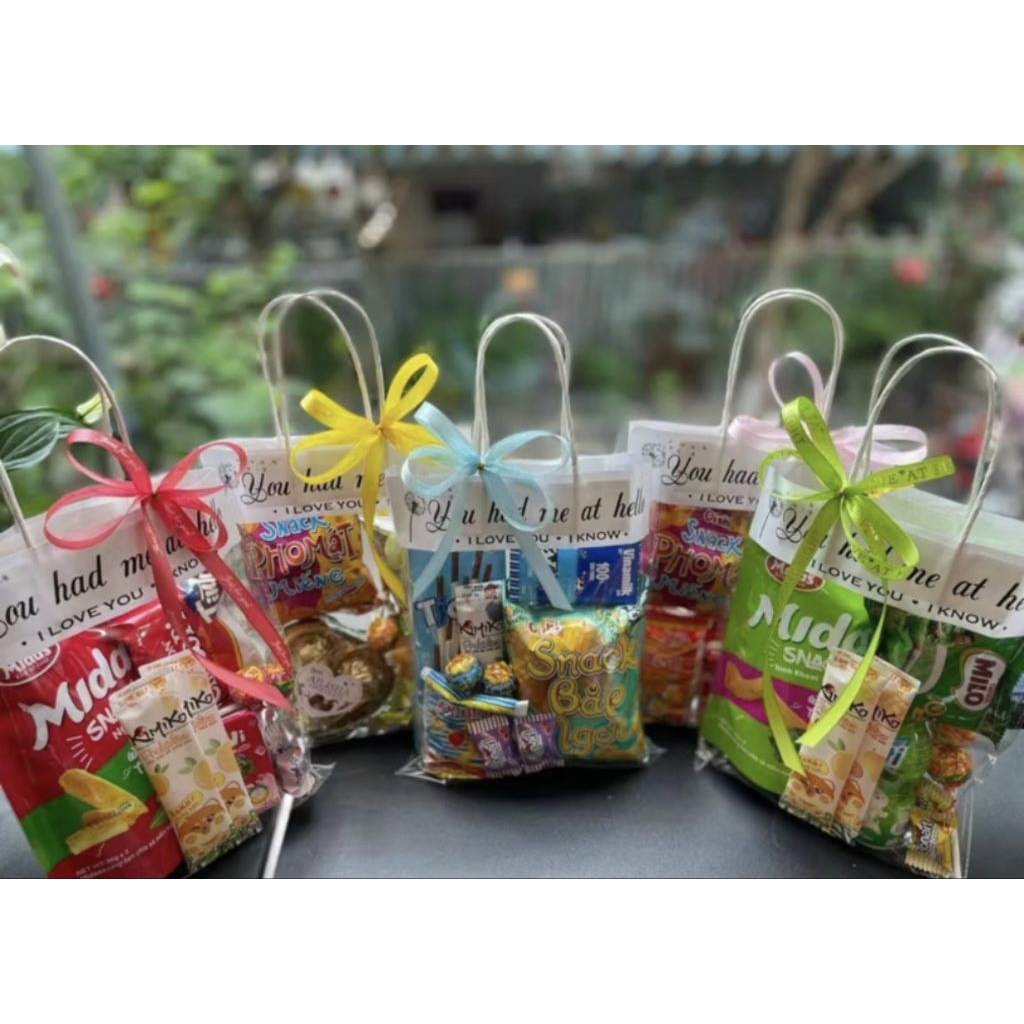 Combo 50-100 túi đựng bánh kẹo 25x30cm. Làm phần quà tặng cho các ngày lễ.....