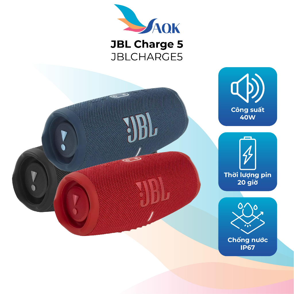 Loa Bluetooth JBL Charge 5 JBLCHARGE5 - Hàng chính hãng