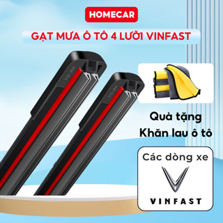 Cần Gạt Nước Ô Tô VinFast Silicon Cho Fadil Lux A2.0 VF8 Lắp Đặt Nhanh Tương Thích Đúng Xe
