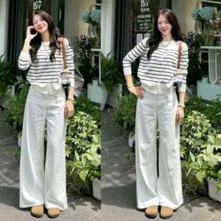 Quần Suông KaKi Bigsize Nữ Giành Cho Chubby Đùi To Phom Đứng Đi Học Đi Làm Q527