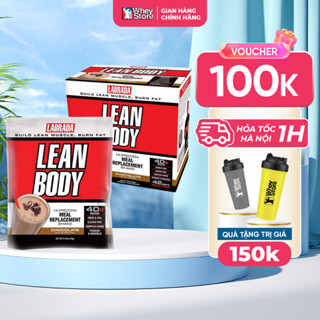 Combo 30 Gói Sữa Tăng Cơ Bắp Labrada Lean Body Protein Bữa Ăn Phụ Thay Thế Chính Hãng