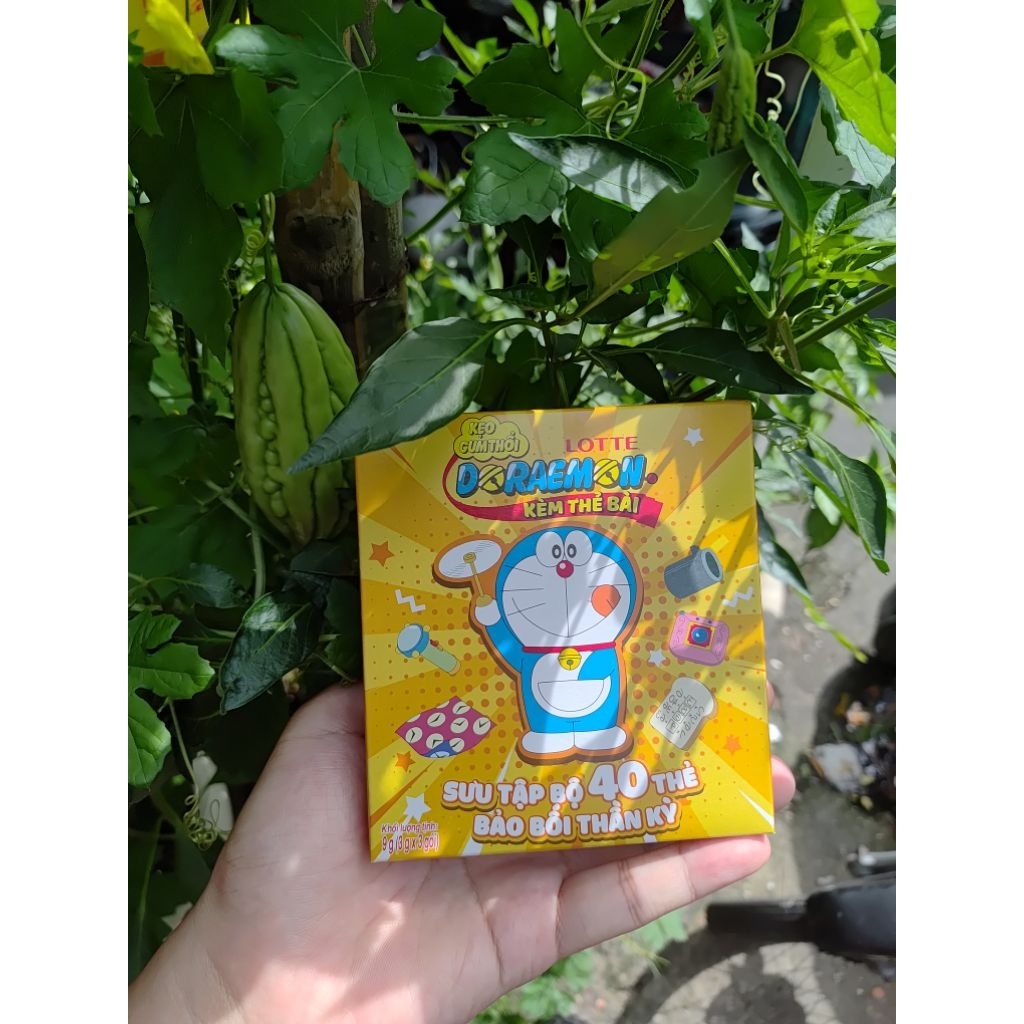KẸO GUM KÈM THẺ BÀI DORAEMON LOTTE 2023 HÀNG HIẾM SIÊU CHÁY - SỞ HỮU SƯU TẦM 40 THẺ BẢO BỐI THẦN KỲ 