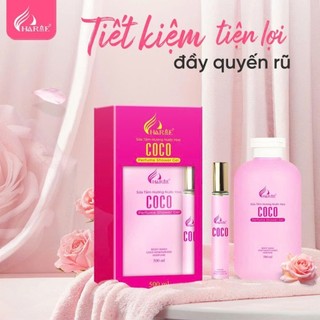 [TẶNG 10ML ] SỮA TẮM HƯƠNG NƯỚC HOA CHARME COCO 500ML