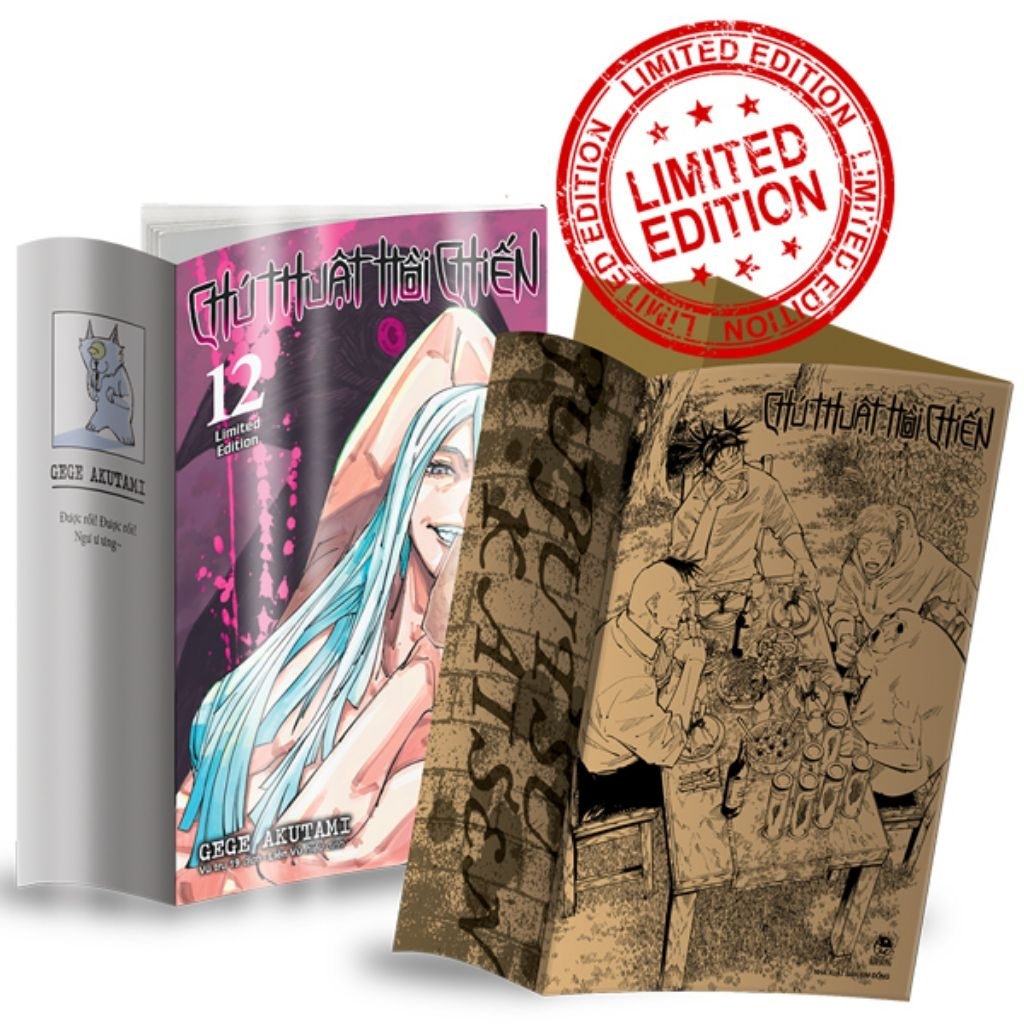 [GIÁ SỐC🔥] SỔ TAY JJK LIMITED LẺ TẬP 12,16