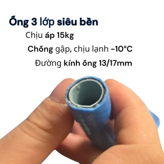 10 mét Ống Tưới 3 Lớp Siêu Bền