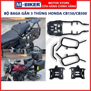 MBiker | Baga CB300, Bộ baga gắn 3 thùng dành cho Honda CB300R