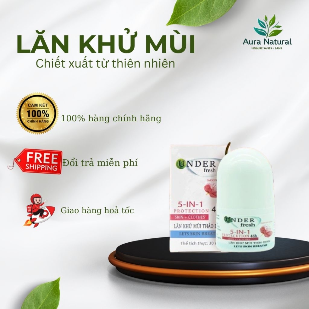 Lăn khử mùi UNDER fresh - 5 in 1
