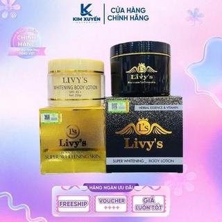  Kem dưỡng body Livy’s Super Whitening 250g Làm trắng Kem Body Làm Đẹp Da 