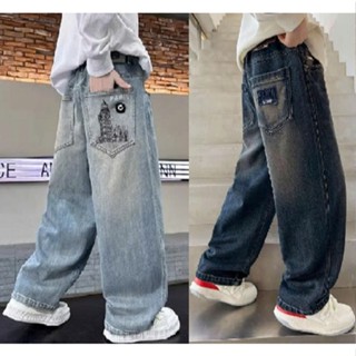  Quần jeans suông dành cho Bé Trai   CHẤT ĐẸP   mềm mát thoải mái 15-58kg  MS  