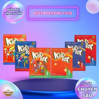 Sách tiếng Anh - Kid's box updated 2nd edition level 1-2-3 (combo pupil book+activity book)