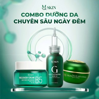 Combo Dưỡng Da Chuyên Sâu Ngày Đêm MQ SKIN - Dưỡng Trắng, Phục Hồi & Mờ Thâm Nám