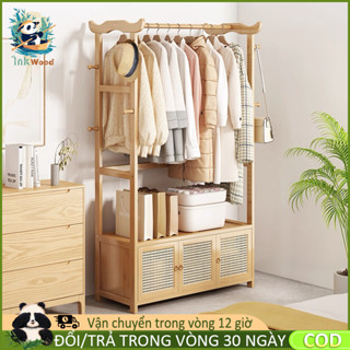【Bảo hành trọn đời Tủ đồ thông minh Tủ Quần Áo kệ treo quần áo có kéo Tủ Vải Kệ Treo Quần Áo Có Ngăn Chứa Đồ