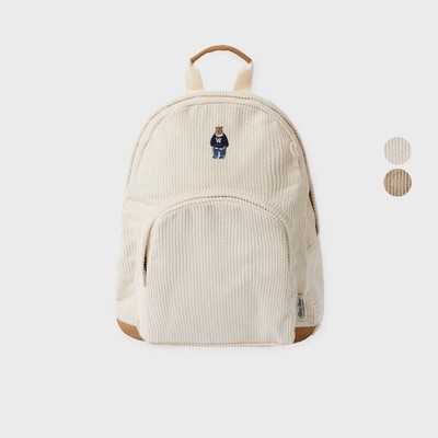 Balo WHO.A.U Corduroy Medium Backpack_WHBGF4T22A