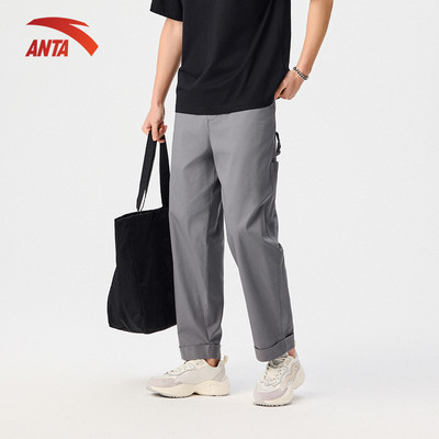 ANTA SS Nam Retro Quần dài thể thao vải dệt Woven Casual Trousers 152528501U