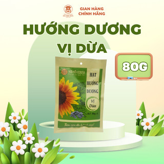  Combo 10 Gói Hạt hướng dương vị Óc chó Dừa Nguyên vị 80g - Hương vị thơm ngon giòn tan 