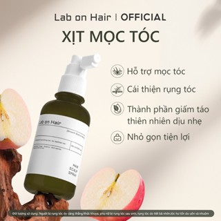 Xịt dưỡng tóc Lab on Hair 160ml Xịt mọc tóc với giấm táo Redensyl hỗ trợ dưỡng ẩm và cải thiện tình trạng tóc hư tổn