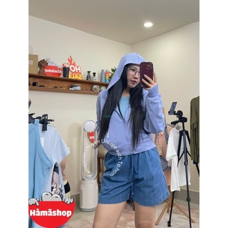 ÁO CHỐNG NẮNG THUN COTTON GU JAPAN DÁNG ÁO NGẮN