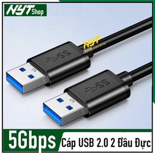 Cáp USB 3.0 2 Đầu Đực Truyền Dữ Liệu Tốc Độ Cao 5Gpbs
