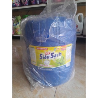  Nước rửa chén Lix Siêu Sạch hương Chanh can 20kg 