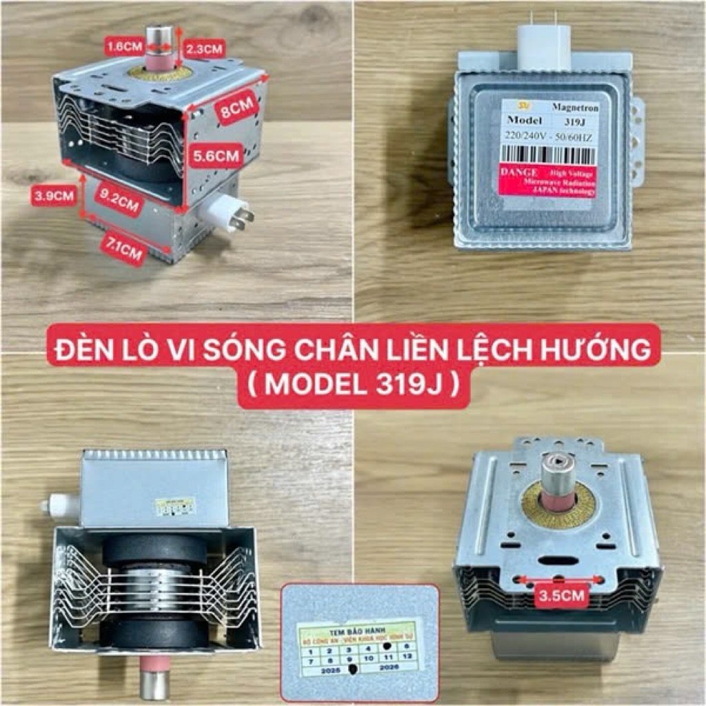 Bóng đèn cao tần lò vi sóng viba, phát sóng chân liền ngược hướng linh kiện lò vi sóng sharp witol X