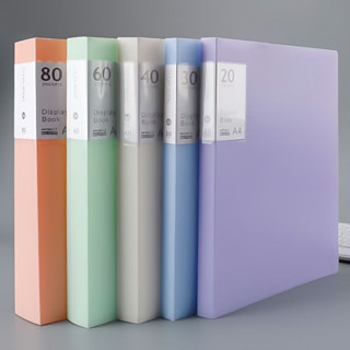 File lá A4 đựng tài liệu nhiều ngăn, tệp đựng tài liệu 30 lá 60 lá 80 lá chất liệu PP cao cấp