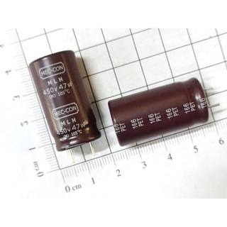 [Combo 5 chiếc] Tụ hóa 47uF 450V MEC-CON 16×31.5mm