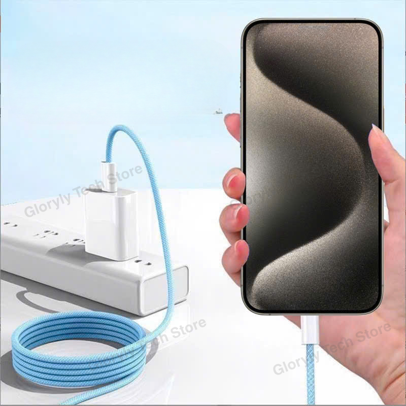 【Type C to Type C（30W）】Bộ sạc nhanh Củ sạc Dây sạc Type C to C Dây Dù 1m Sạc Nhanh Cho i15/i16 Dòng Máy Android TypeC | BigBuy360 - bigbuy360.vn