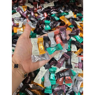  Kẹo Cafe Không Đường - Coffee Candy   Mix 8 Vị   