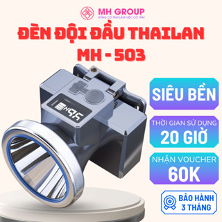 [N-Light] Đèn Pin Đội Đầu Thái Lan MH-503 Siêu Sáng, Sử Dụng Trên 20 Giờ, Chuyên đi rừng, Đi câu