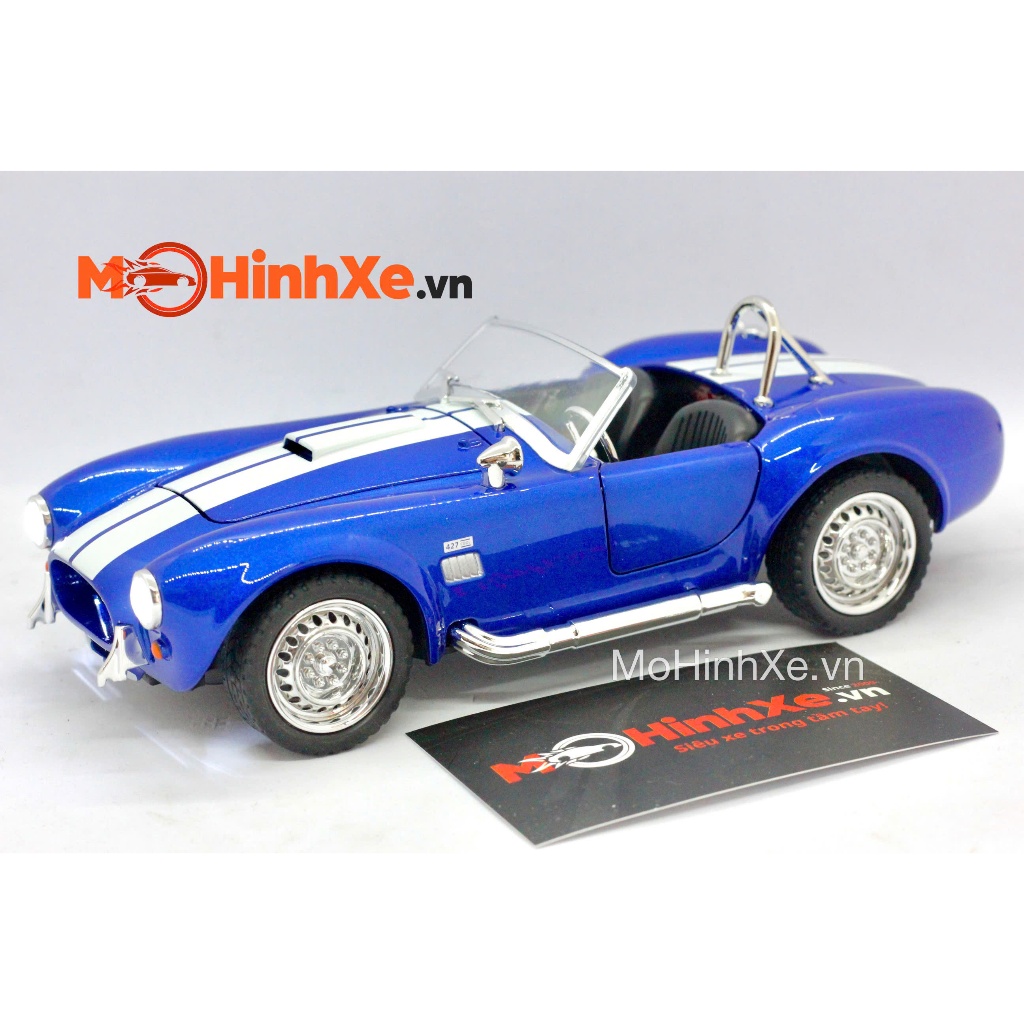 Mô hình xe Shelby Cobra GT500 1:22 Double Horses