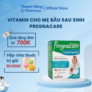 Vitamin Tổng Hợp Cho Mẹ Bầu Sau Sinh Pregnacare Breast-Feeding 84 Viên Giúp Lợi Sữa Và Bổ Sung Dưỡng Chất