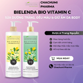  Sữa Dưỡng Thể Body Bielenda Bio Vitamin C Dưỡng Trắng Đều Màu & Giữ Ẩm Da Body 