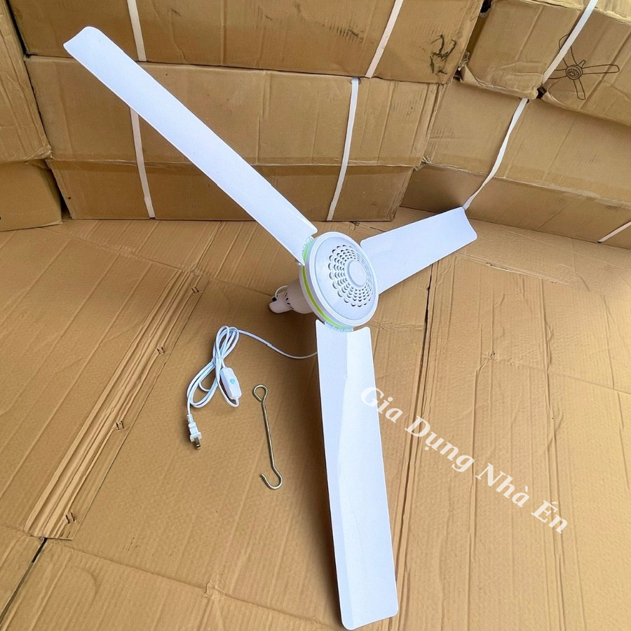 Quạt Trần Mini 3 Cánh Sải 1050mm Chạy Cực Êm (hàng đã được test 100% )
