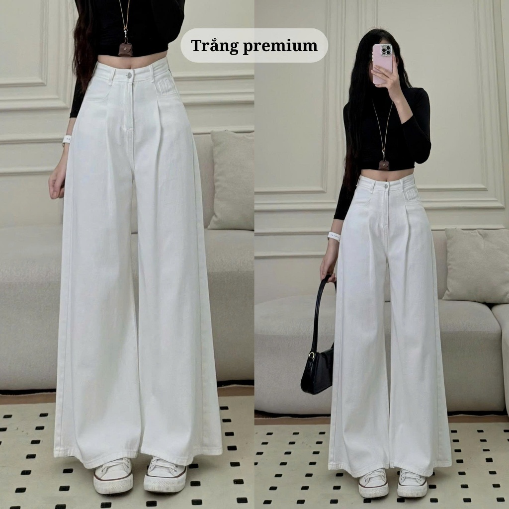 Quần Jean Ống Rộng 247Store Nhiều Màu Quần Bò Ống Suông Unisex Đi Học Đi Làm Back to School | BigBuy360 - bigbuy360.vn