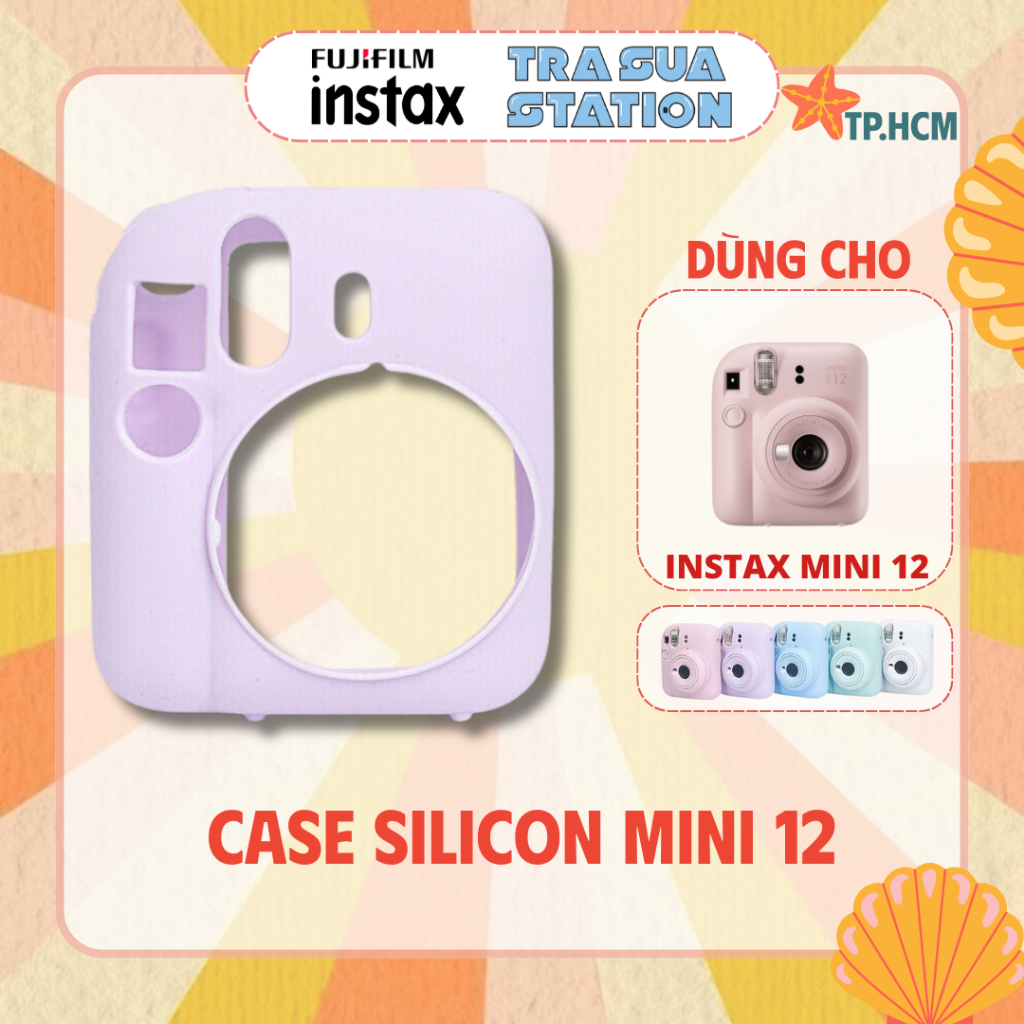 Case silicon dành cho instax mini 12
