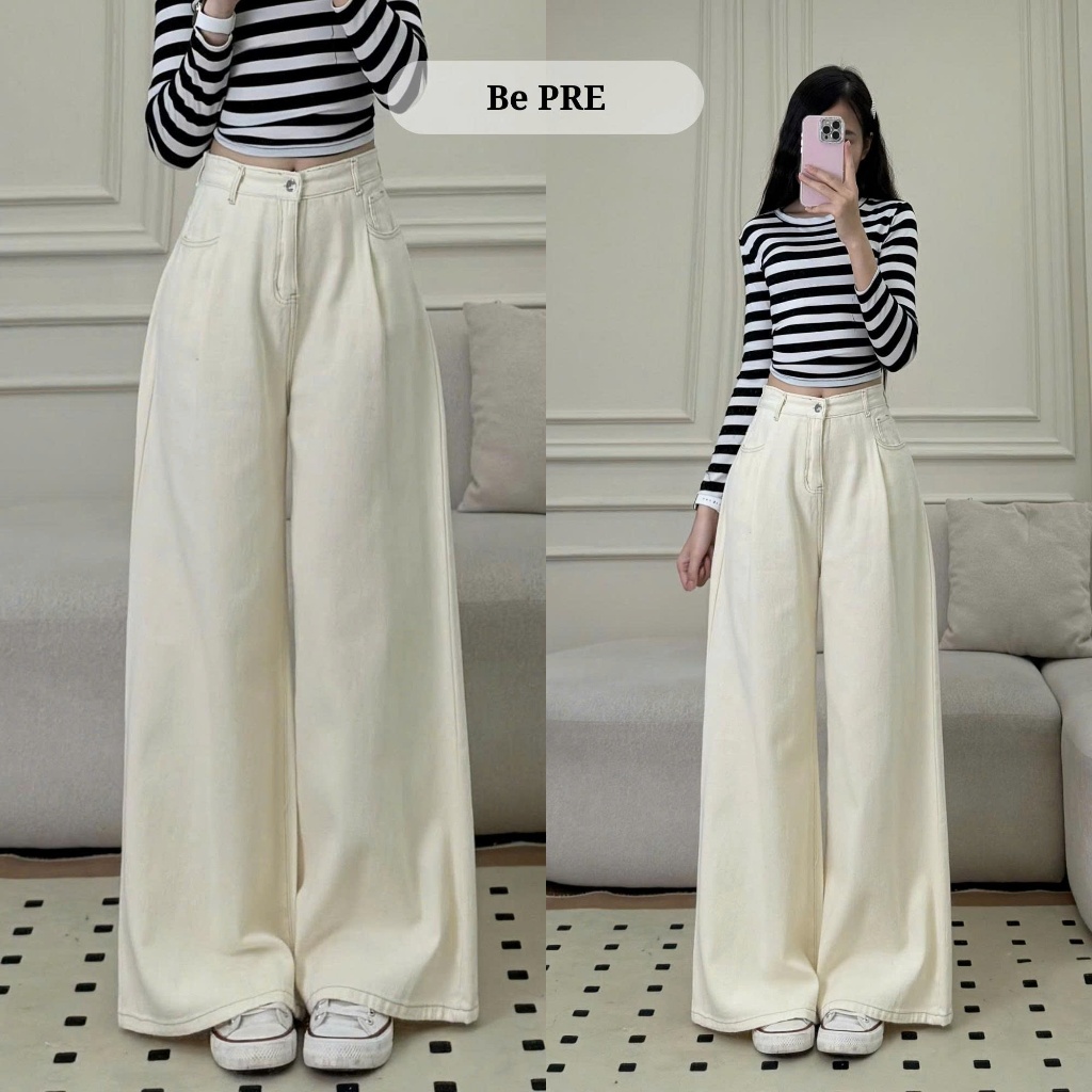 Quần Jean Ống Rộng 247Store Nhiều Màu Quần Bò Ống Suông Unisex Đi Học Đi Làm Back to School | BigBuy360 - bigbuy360.vn