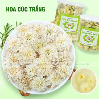 Hoa cúc trắng 100g, trà hoa cúc khô, nguyên bông trắng đẹp, trà bạch cúc, tốt cho sức khoẻ