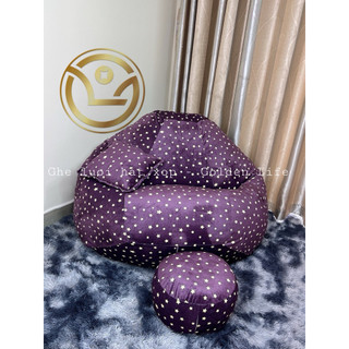 Ghế lười hạt xốp giọt nước