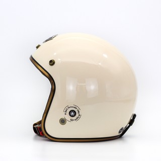 Mũ bảo hiểm 3/4 Napoli Sh Ruby - New (màu kem)