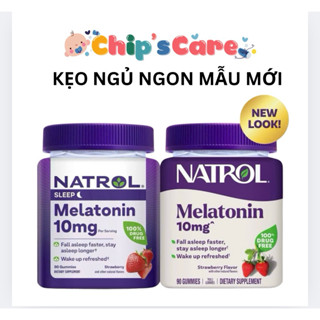 Kẹo ngủ ngon Natrol Melatonin sleep