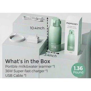  Bình hâm sữa Momcozy thiết kế siêu gọn và tiện lợi 