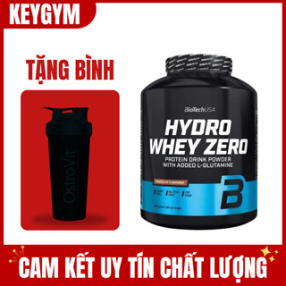 [PROFIT][TẶNG BÌNH] Bột Whey BiotechUSA Hydro Whey Zero, 82 lần dùng - keygym