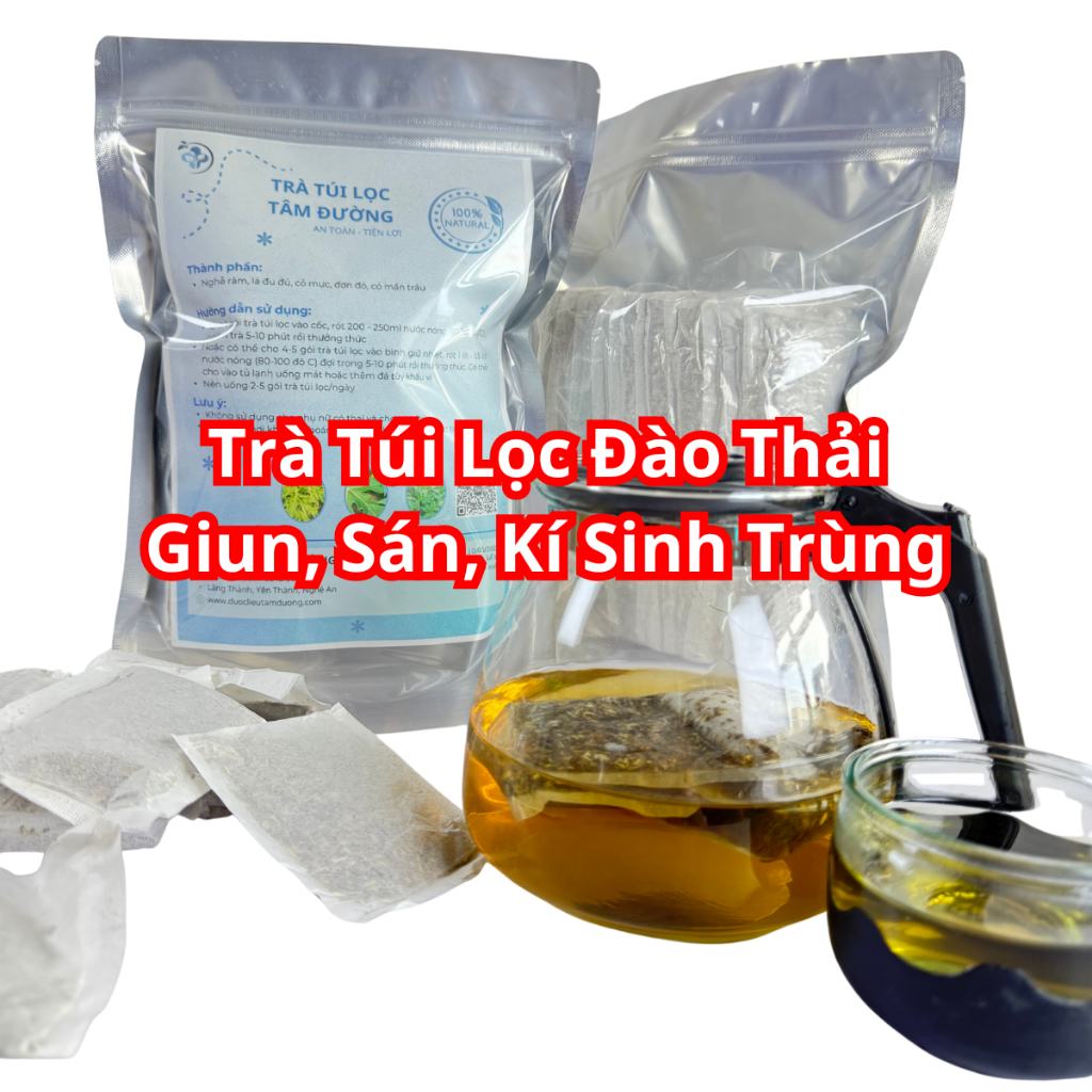 Túi Lọc Hỗ Trợ Thải Sán Chó Mèo - Hỗ Trợ Sán Chó Mèo, Kí Sinh Trùng, Mề Đay, Ngứa